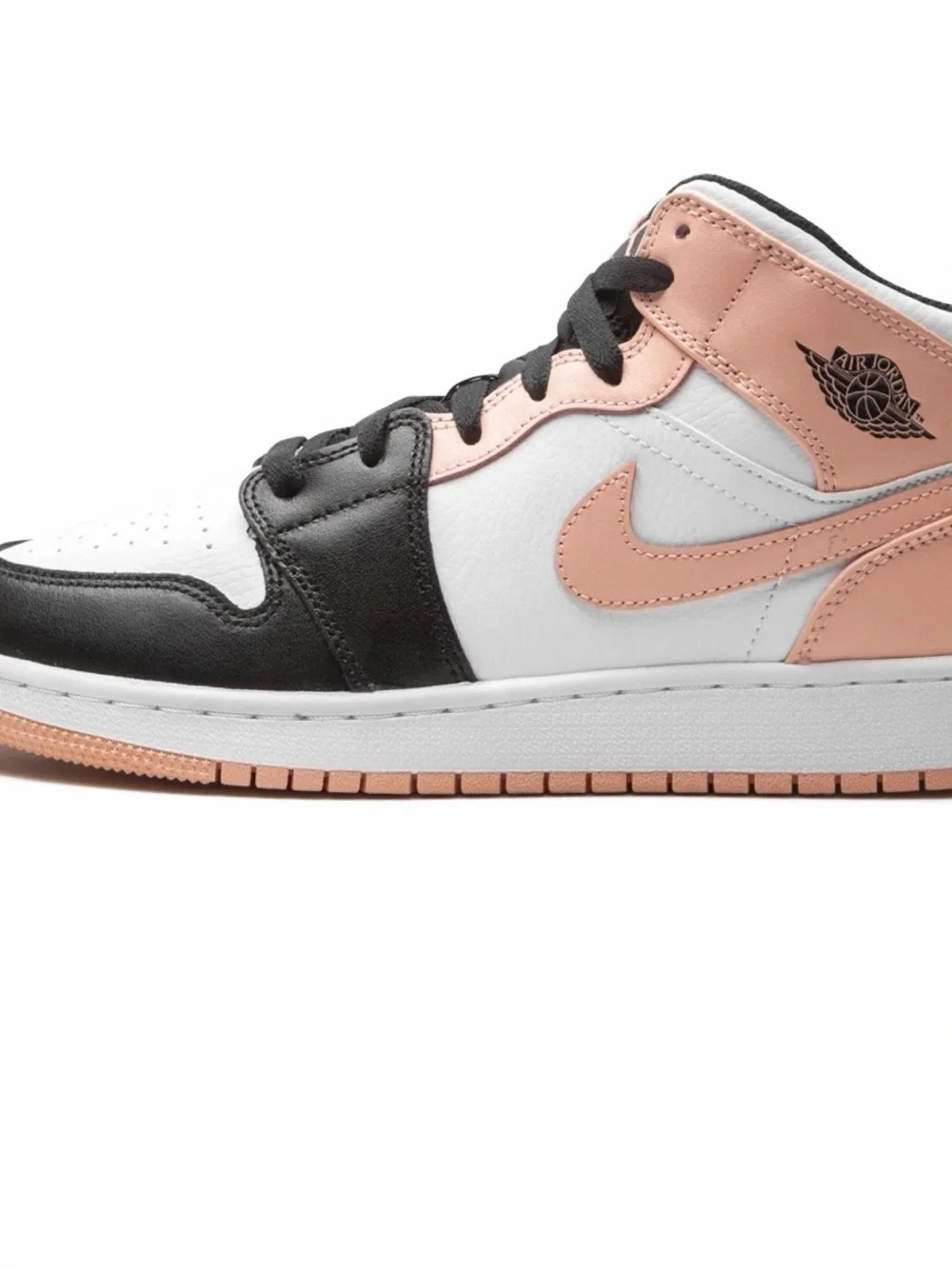 Jordan Women’s Sneakers - White, Black & Peach